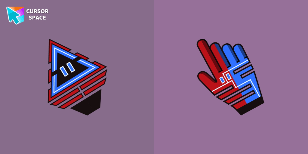 Robot cursor cursor pack